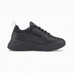 Puma Cassia SL Γυναικεία Chunky Sneakers Μαύρα 385279-02