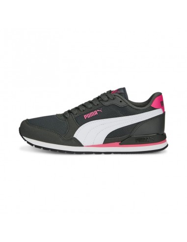 Puma Παιδικά Sneakers Runner Μαύρα 385510-16