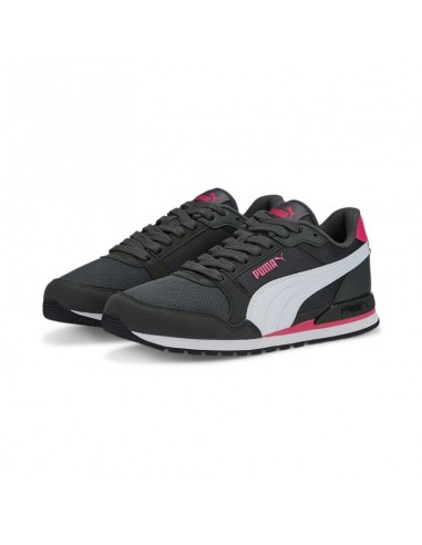 Puma Παιδικά Sneakers Runner Μαύρα 385510-16