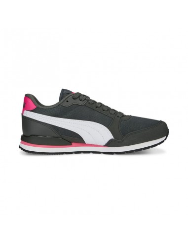 Puma Παιδικά Sneakers Runner Μαύρα 385510-16
