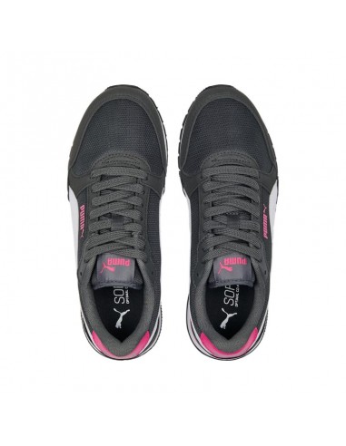 Puma Παιδικά Sneakers Runner Μαύρα 385510-16