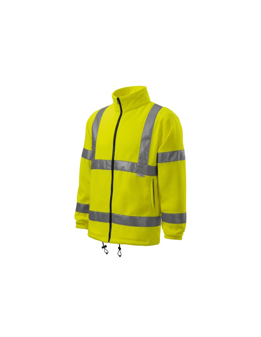 Rimeck MLI-5V197 Ζακέτα Εργασίας Fleece Ανακλαστική Κίτρινη