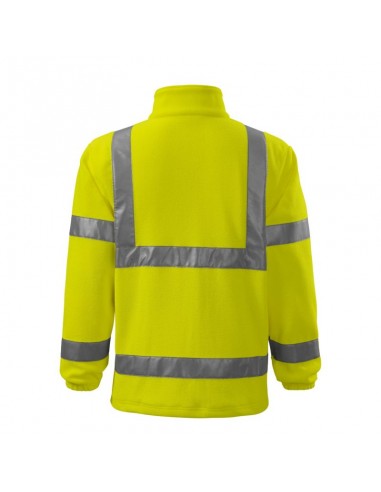 Rimeck MLI-5V197 Ζακέτα Εργασίας Fleece Ανακλαστική Κίτρινη