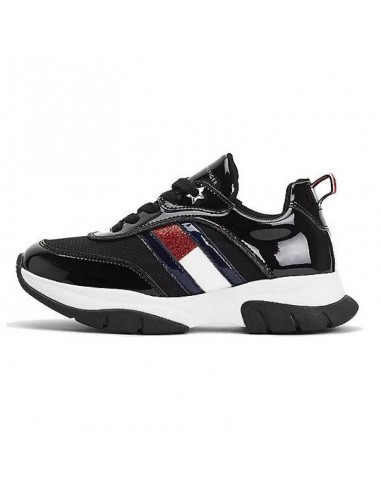 Tommy Hilfiger Παιδικά Sneakers Ανατομικά για Κορίτσι Μαύρα T3A4-31179-1022999
