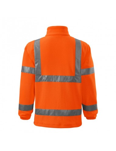 Rimeck MLI-5V198 Ζακέτα Εργασίας Fleece Ανακλαστική Πορτοκαλί