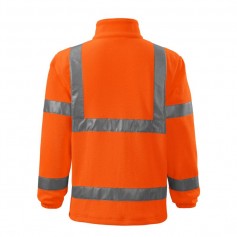 Rimeck MLI-5V198 Ζακέτα Εργασίας Fleece Ανακλαστική Πορτοκαλί