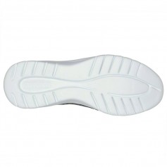 Skechers Γυναικεία Boat Shoes σε Γκρι Χρώμα 136453-BKW