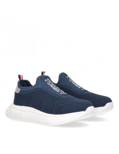 Tommy Hilfiger Παιδικά Sneakers Slip-on για Αγόρι Μπλε T3B4-32246-0735800