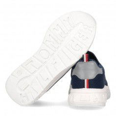 Tommy Hilfiger Παιδικά Sneakers Slip-on για Αγόρι Μπλε T3B4-32246-0735800