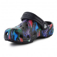 Crocs Παιδικά Ανατομικά Σαμπό Θαλάσσης Dino 208303-4LF Navy Μπλε