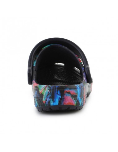 Crocs Παιδικά Ανατομικά Σαμπό Θαλάσσης Dino 208303-4LF Navy Μπλε