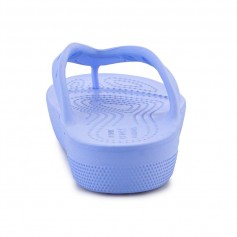 Crocs Classic Σαγιονάρες με Πλατφόρμα σε Μωβ Χρώμα 207714-5Q6