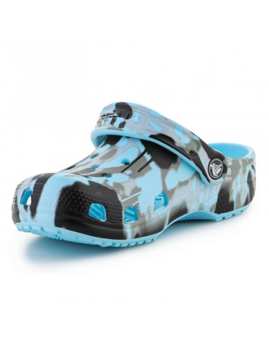 Crocs Παιδικά Ανατομικά Σαμπό Θαλάσσης 208305-001 Πολύχρωμα