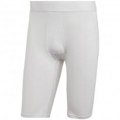 Adidas Techfit Aeroready HP0611 Ανδρικό Αθλητικό Κολάν Κοντό Λευκό
