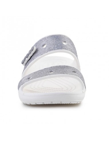 Crocs Glitter II Slides σε Λευκό Χρώμα 207769-90H