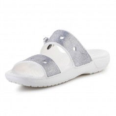 Crocs Glitter II Slides σε Λευκό Χρώμα 207769-90H