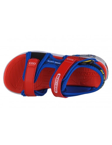 Skechers Παιδικά Πέδιλα Power Splash Πολύχρωμα 402264L-RDBL