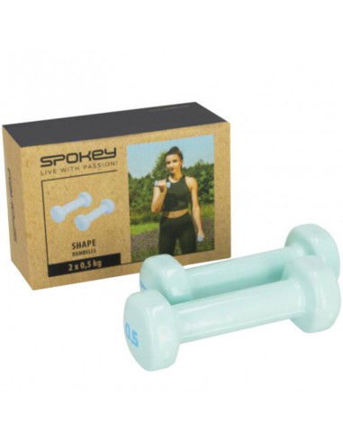 Spokey Shape vinyl dumbbells 941963