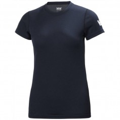 Helly Hansen Γυναικείο Αθλητικό T-shirt Fast Drying Navy Μπλε 48373-597