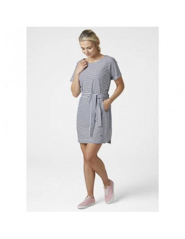 Helly Hansen Thalia 34164 Mini Καλοκαιρινό Ριγέ All Day Φόρεμα Κοντομάνικο Navy Μπλε