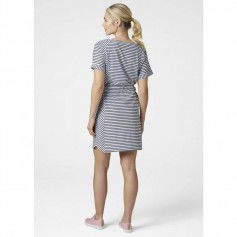 Helly Hansen Thalia 34164 Mini Καλοκαιρινό Ριγέ All Day Φόρεμα Κοντομάνικο Navy Μπλε