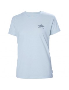 Helly Hansen Κοντομάνικη Γυναικεία Μπλούζα Καλοκαιρινή Μπλε 63083 513