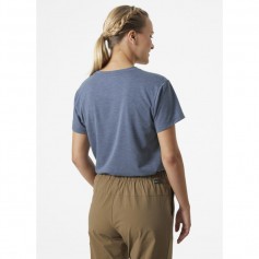 Helly Hansen Skog Recycled Graphic Γυναικείο T-shirt Μπλε 63083-585