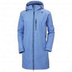Helly Hansen Μακρύ Γυναικείο Μπουφάν Παρκά για Άνοιξη/Φθινόπωρο Γαλάζιο 55964 619
