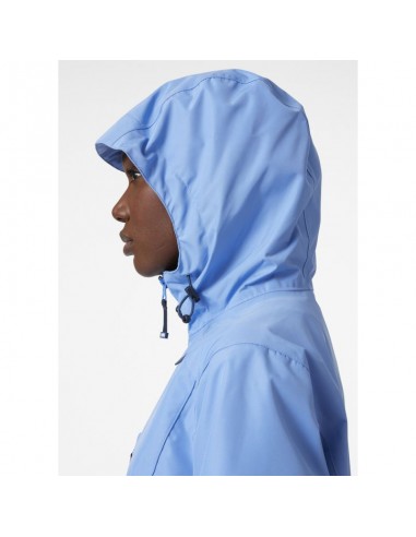 Helly Hansen Μακρύ Γυναικείο Μπουφάν Παρκά για Άνοιξη/Φθινόπωρο Γαλάζιο 55964 619
