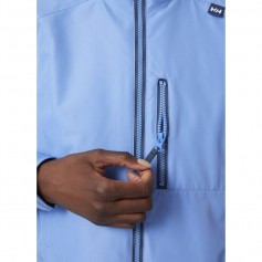 Helly Hansen Μακρύ Γυναικείο Μπουφάν Παρκά για Άνοιξη/Φθινόπωρο Γαλάζιο 55964 619