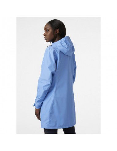 Helly Hansen Μακρύ Γυναικείο Μπουφάν Παρκά για Άνοιξη/Φθινόπωρο Γαλάζιο 55964 619