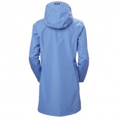 Helly Hansen Μακρύ Γυναικείο Μπουφάν Παρκά για Άνοιξη/Φθινόπωρο Γαλάζιο 55964 619