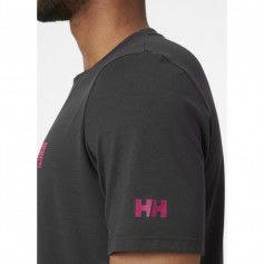 Helly Hansen Ανδρικό T-shirt Κοντομάνικο Μαύρο 34053 982