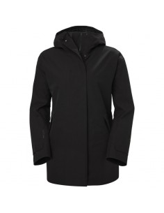 Helly Hansen Κοντό Γυναικείο Μπουφάν για Άνοιξη/Φθινόπωρο Μαύρο 53740 990