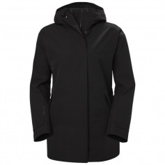 Helly Hansen Κοντό Γυναικείο Μπουφάν για Άνοιξη/Φθινόπωρο Μαύρο 53740 990