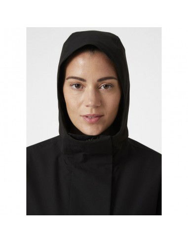 Helly Hansen Κοντό Γυναικείο Μπουφάν για Άνοιξη/Φθινόπωρο Μαύρο 53740 990