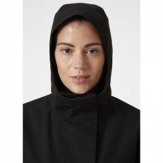 Helly Hansen Κοντό Γυναικείο Μπουφάν για Άνοιξη/Φθινόπωρο Μαύρο 53740 990