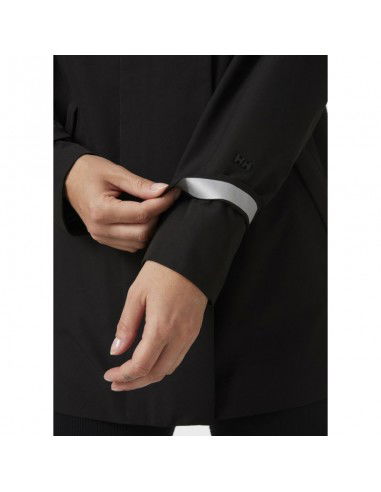 Helly Hansen Κοντό Γυναικείο Μπουφάν για Άνοιξη/Φθινόπωρο Μαύρο 53740 990