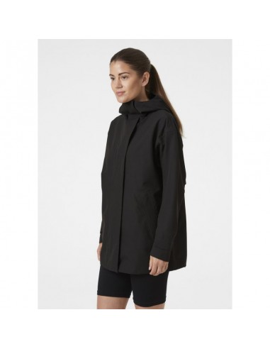 Helly Hansen Κοντό Γυναικείο Μπουφάν για Άνοιξη/Φθινόπωρο Μαύρο 53740 990