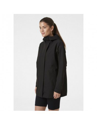 Helly Hansen Κοντό Γυναικείο Μπουφάν για Άνοιξη/Φθινόπωρο Μαύρο 53740 990