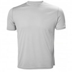 Helly Hansen Tech T Αθλητικό Ανδρικό T-shirt Γκρι Μονόχρωμο 48363-930