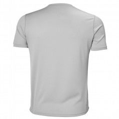 Helly Hansen Tech T Αθλητικό Ανδρικό T-shirt Γκρι Μονόχρωμο 48363-930