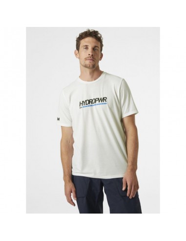 Helly Hansen HP Race Αθλητικό Ανδρικό T-shirt Γκρι με Στάμπα 34294-980