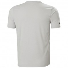 Helly Hansen HP Race Αθλητικό Ανδρικό T-shirt Γκρι με Στάμπα 34294-980