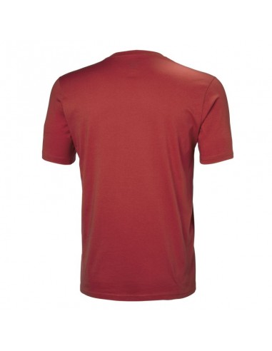Helly Hansen Ανδρικό T-shirt Κόκκινο με Λογότυπο 33979-163