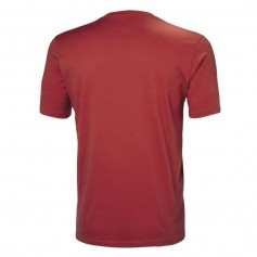Helly Hansen Ανδρικό T-shirt Κόκκινο με Λογότυπο 33979-163