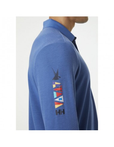 Helly Hansen Ανδρική Μπλούζα Μακρυμάνικη Polo Μπλε 34243 636