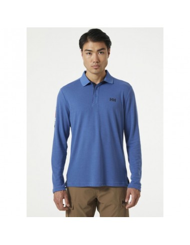 Helly Hansen Ανδρική Μπλούζα Μακρυμάνικη Polo Μπλε 34243 636