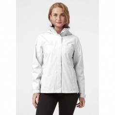 Helly Hansen Aden Γυναικείο Αθλητικό Μπουφάν Αδιάβροχο Λευκό 62650-001
