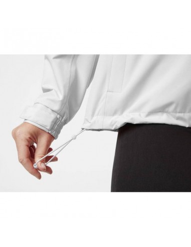 Helly Hansen Aden Γυναικείο Αθλητικό Μπουφάν Αδιάβροχο Λευκό 62650-001